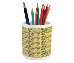 Outdoor Camp Archery Pencil Pen Holder