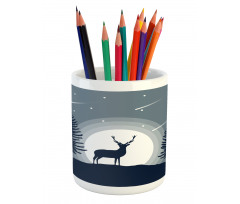 Mystic Wild Animal Pencil Pen Holder