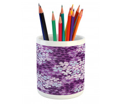 Hydrangea Lilacs Field Pencil Pen Holder