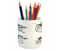 Baseball and Softball Pencil Pen Holder