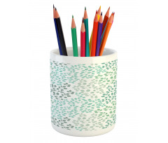 Leaf Braches Pattern Pencil Pen Holder