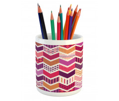 Arrow Chevron Geometry Pencil Pen Holder