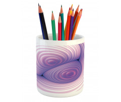 Circular Fractal Pencil Pen Holder