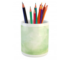 Greenish Smoke Pencil Pen Holder