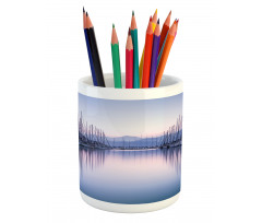 Yacht Harbor in Sunrise Pencil Pen Holder