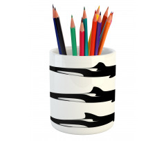 Orca Killer Whales Pencil Pen Holder