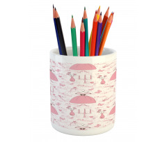 Princess Mystic Candles Pencil Pen Holder