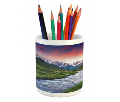 Georgia Caucasus Hills Pencil Pen Holder