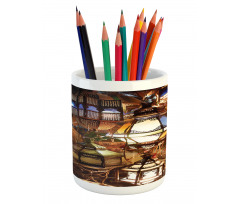 Evening Lantern Pencil Pen Holder