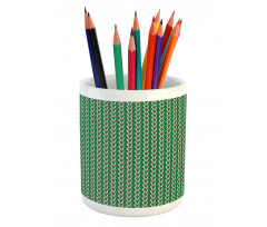 Papyrus Plant Lattice Art Pencil Pen Holder