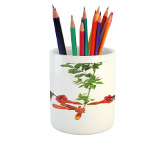 Hummingbird Nectar Sip Pencil Pen Holder