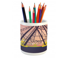 Cartoonish Fun Ride Pencil Pen Holder