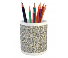 Typography and Numerals Pencil Pen Holder