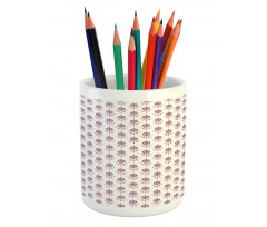 Dreamcatchers Polka Dots Pencil Pen Holder