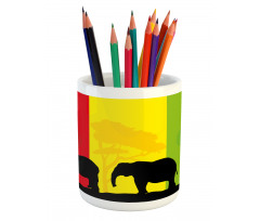 Fauna Elephant Pencil Pen Holder