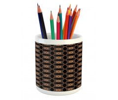 Vintage Culture Pencil Pen Holder