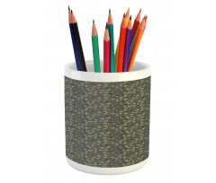 Circular Organic Branches Pencil Pen Holder