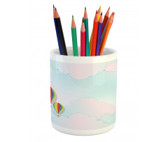 Dreamy Gradient Sky Pencil Pen Holder