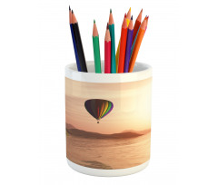 Sunset Landscape Pencil Pen Holder