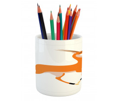 Side View Wildlife Animal Pencil Pen Holder