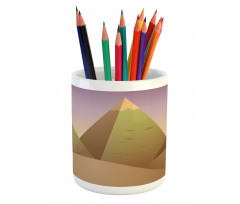 Pyramids Dune Sand Pencil Pen Holder