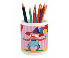 Whimsical Entertainer Stage Pencil Pen Holder