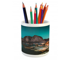 Aurora Borealis Norway Pencil Pen Holder