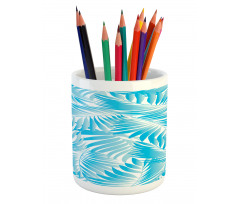 Exotic Miami Palms Pencil Pen Holder