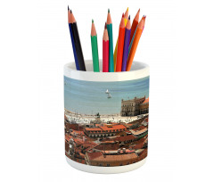 Nostalgic Lisbon City Pencil Pen Holder