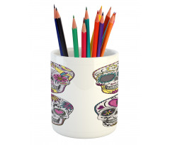 Colorful Mexican Pencil Pen Holder