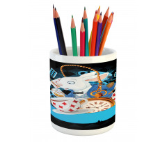 Wonderland Tale Pencil Pen Holder