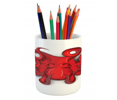 Octopus Animal Marine Pencil Pen Holder