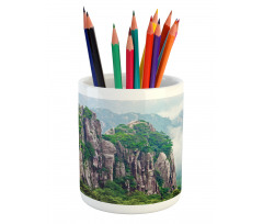 China Landscape Nature Pencil Pen Holder