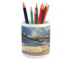 Aviataion Theme Design Pencil Pen Holder