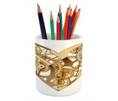 Mechanical Love Tech Pencil Pen Holder