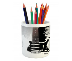 Contemporary People Partying Pencil Pen Holder