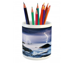 Stormy Weather in Summer Pencil Pen Holder