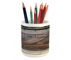 Spanish Style Garden Pencil Pen Holder