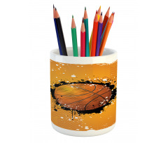 Basketball Splash Style Pencil Pen Holder