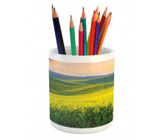 Hills Valley Sunrise Pencil Pen Holder