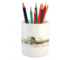 Olympics Swimming Pencil Pen Holder