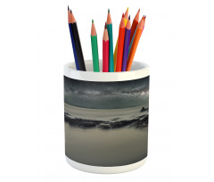 Milky Way Foggy Space Pencil Pen Holder