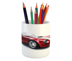 Old Fashioned Vintage Car Pencil Pen Holder