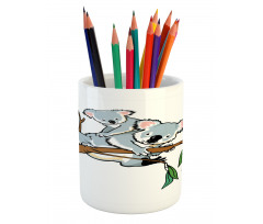 Koala Eucalyptus Pencil Pen Holder