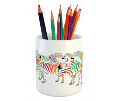 Colorful Animals Pencil Pen Holder