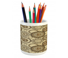 Circular Pencil Pen Holder