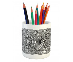 Celtic Art Pencil Pen Holder