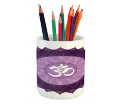 Letter Chakra Pencil Pen Holder