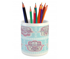 Boho Ornate Art Pencil Pen Holder