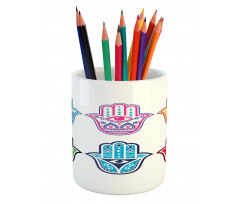 Colorful Hand Third Eye Pencil Pen Holder